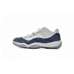 OG Jordan 11 Retro Low Navy Snakeskin,CD6846-102