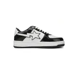 OG A Bathing Ape Bape Sta Low Black White,1H70-191-001