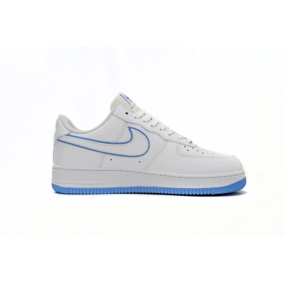 OG Air Force 1 '07 Low White University Blue Sole,DV0788-101 01