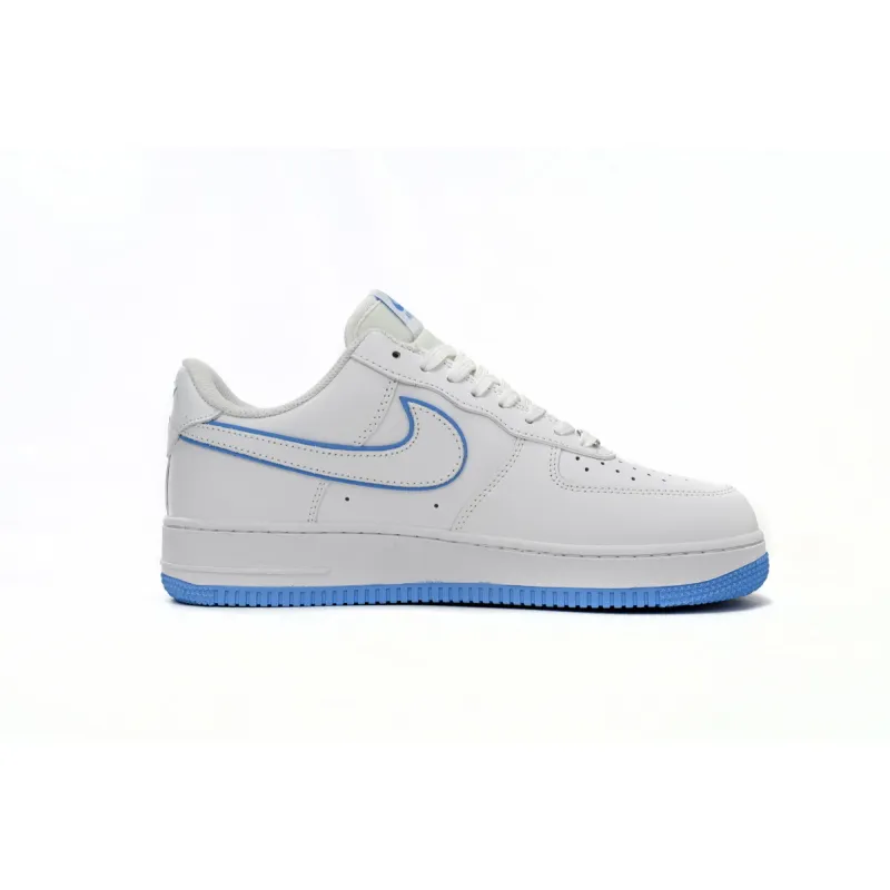 OG Air Force 1 '07 Low White University Blue Sole,DV0788-101
