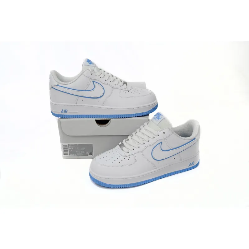 OG Air Force 1 '07 Low White University Blue Sole,DV0788-101