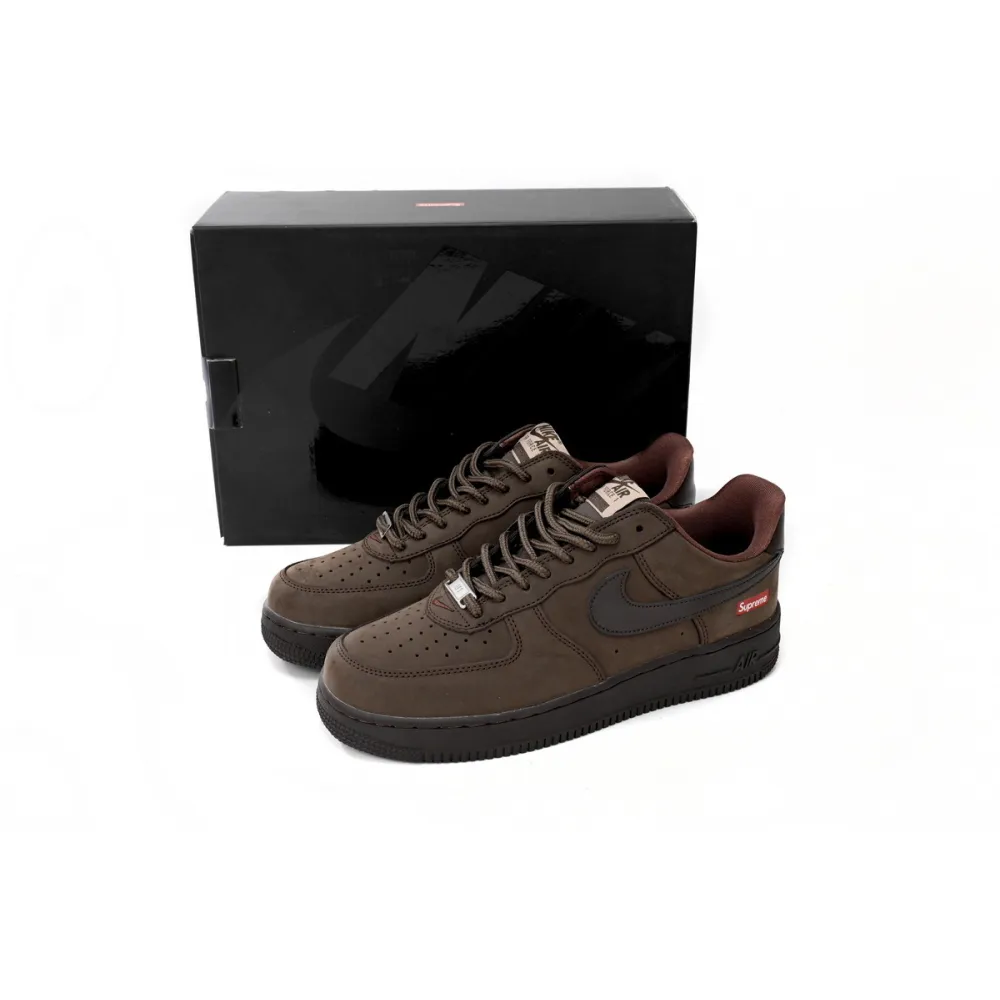 OG Air Force 1 Low Supreme Baroque Brown,CU9225-200