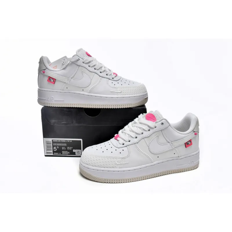 OG Air Force 1 Low 07 LX Pink Bling DX6061-111