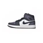 OG Jordan 1 Mid Obsidian Sanded Purple,554724-445