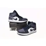 OG Jordan 1 Mid Obsidian Sanded Purple,554724-445