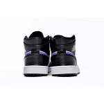 OG Jordan 1 Mid Black Racer Blue White,554725-084