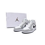OG Jordan 1 Mid Light Smoke Grey,BQ6472-015