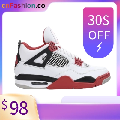 ⭐Discount 30$ Flash Sale⭐ | PKGoden Jordan 4 Retro Fire Red (2020) 01