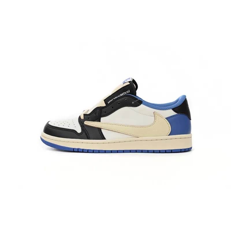 💯FREE SHIPPING | Air Jordan 1 Low Travis Scott x Fragment Design,DM7866-140