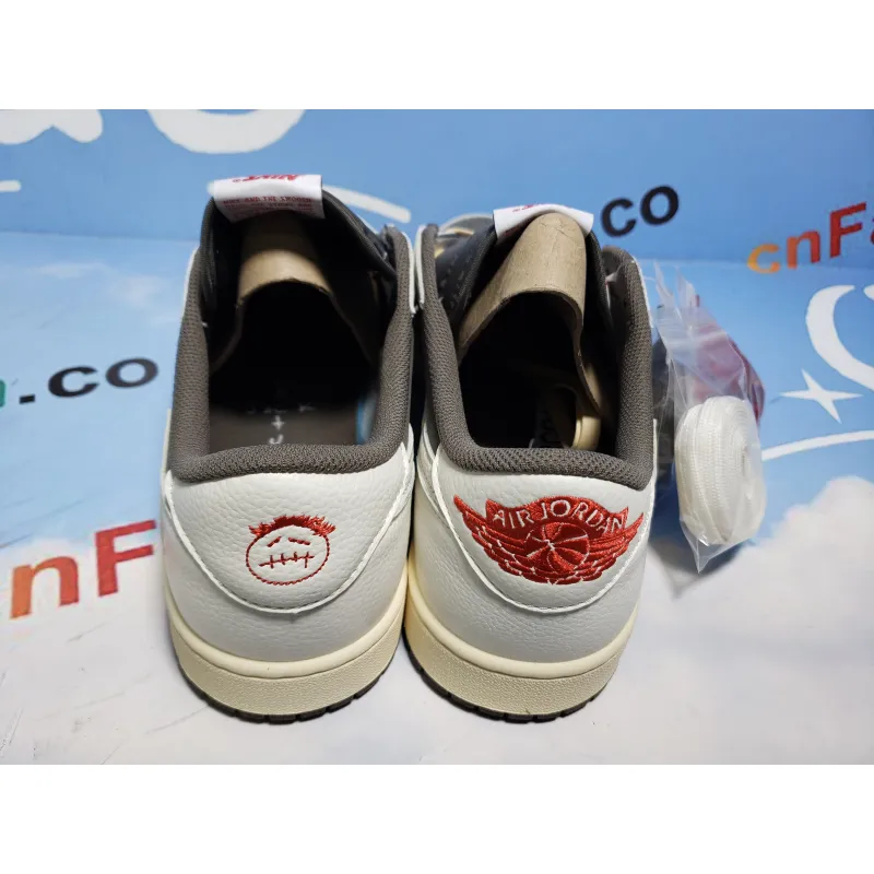💯FREE SHIPPING | Jordan 1 Retro Low OG SP Travis Scott Reverse Mocha, DM7866-162