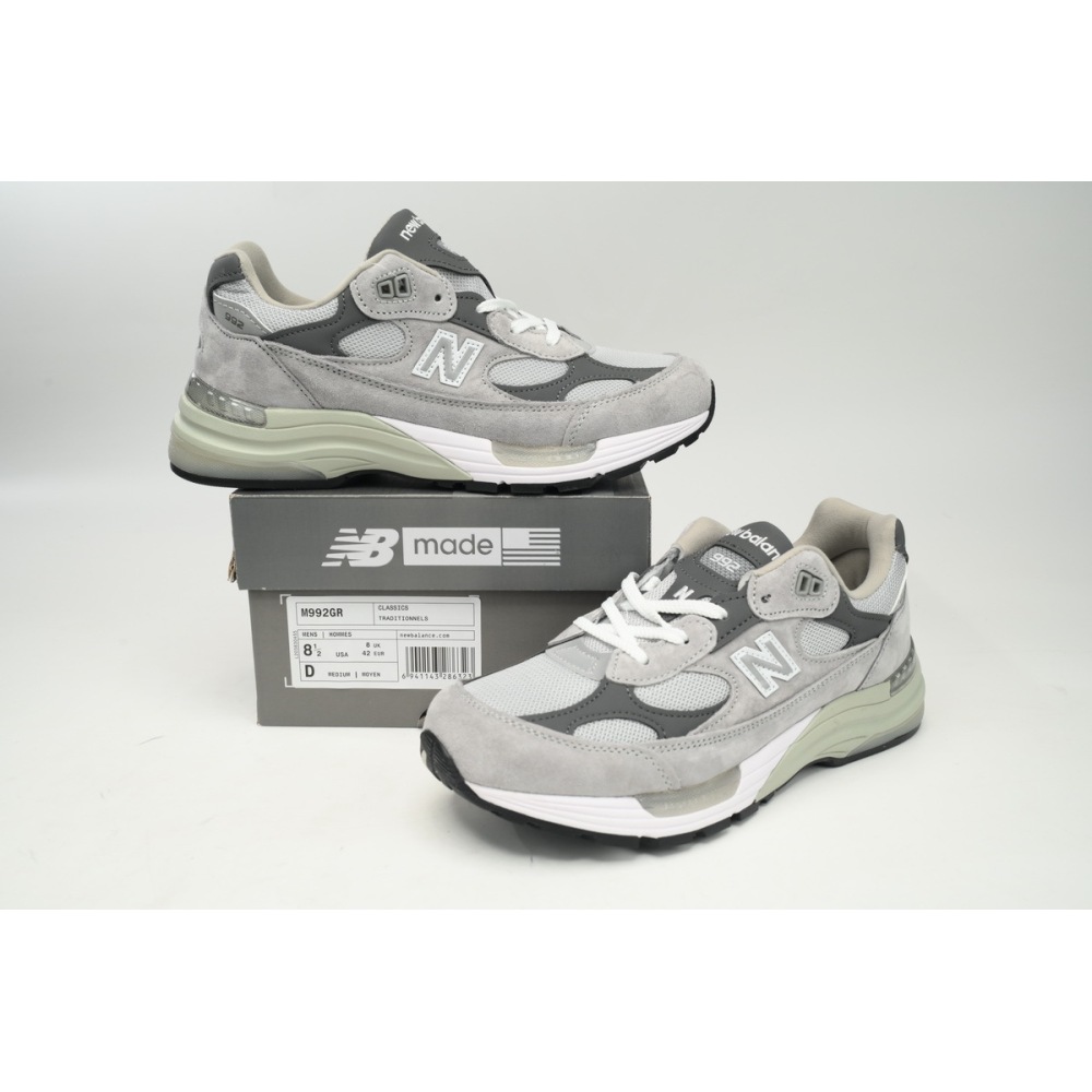 OG New Balance 992 Black And Gray M992GR