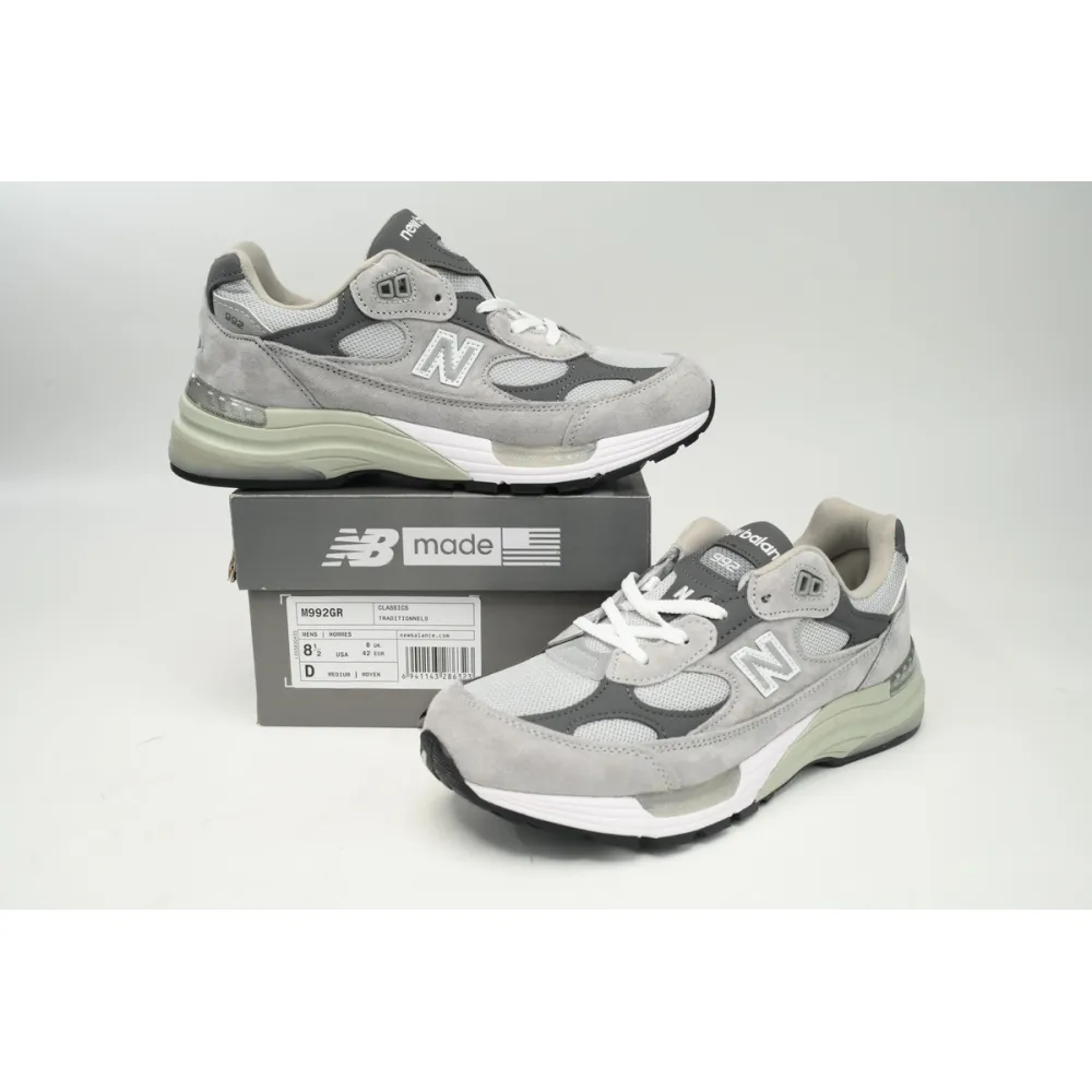 OG New Balance 992 Black And Gray M992GR