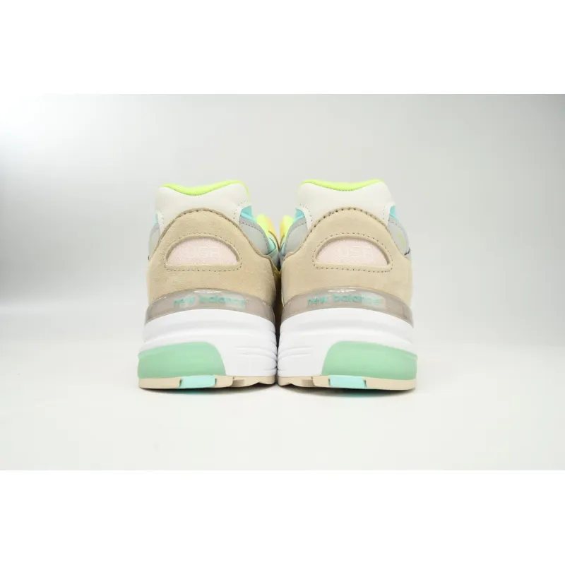 OG New Balance 992 Yellow Green Powder M992AB