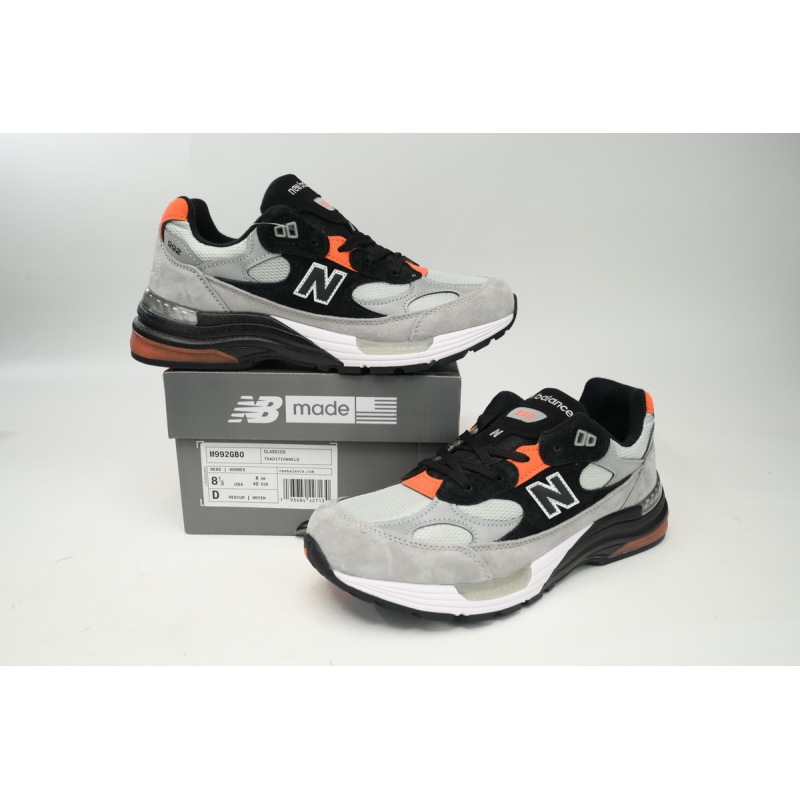 OG New Balance 992 Gray Orange M992GBO 