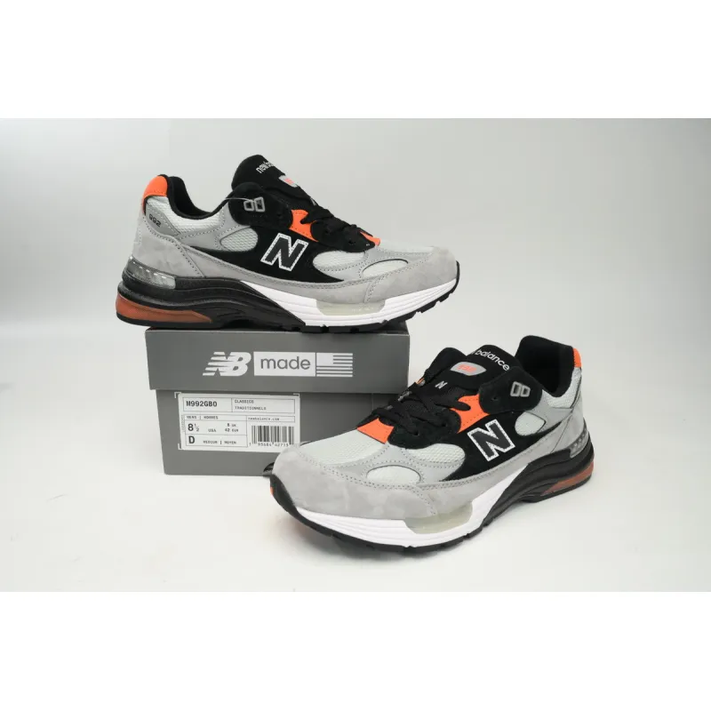 OG New Balance 992 Gray Orange M992GBO 