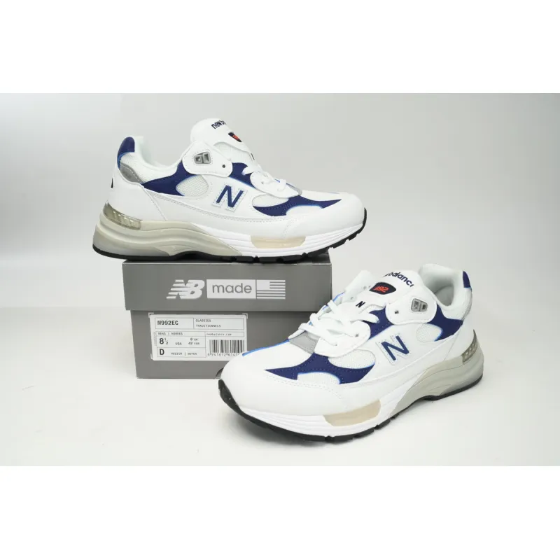 OG New Balance 992 White Blue M992EC