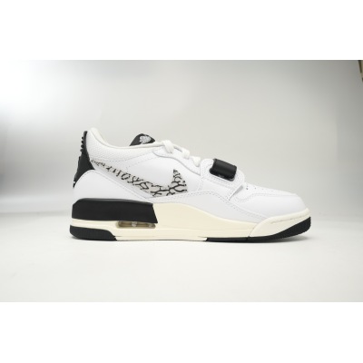 OG Jordan Legacy 312 Low White and Black CD7069-110 01