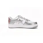 Special Sale A Bathing Ape Bape Sta Low Silver 1H73 191 921
