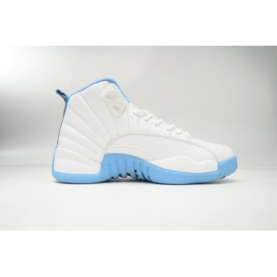 PKGoden Jordan 12 Retro White University Blue 308243-142 01