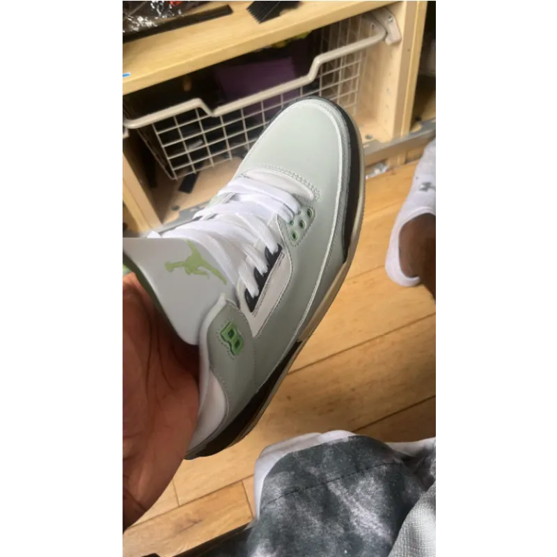 OG Jordan 3 Retro Chlorophyll 136064-006