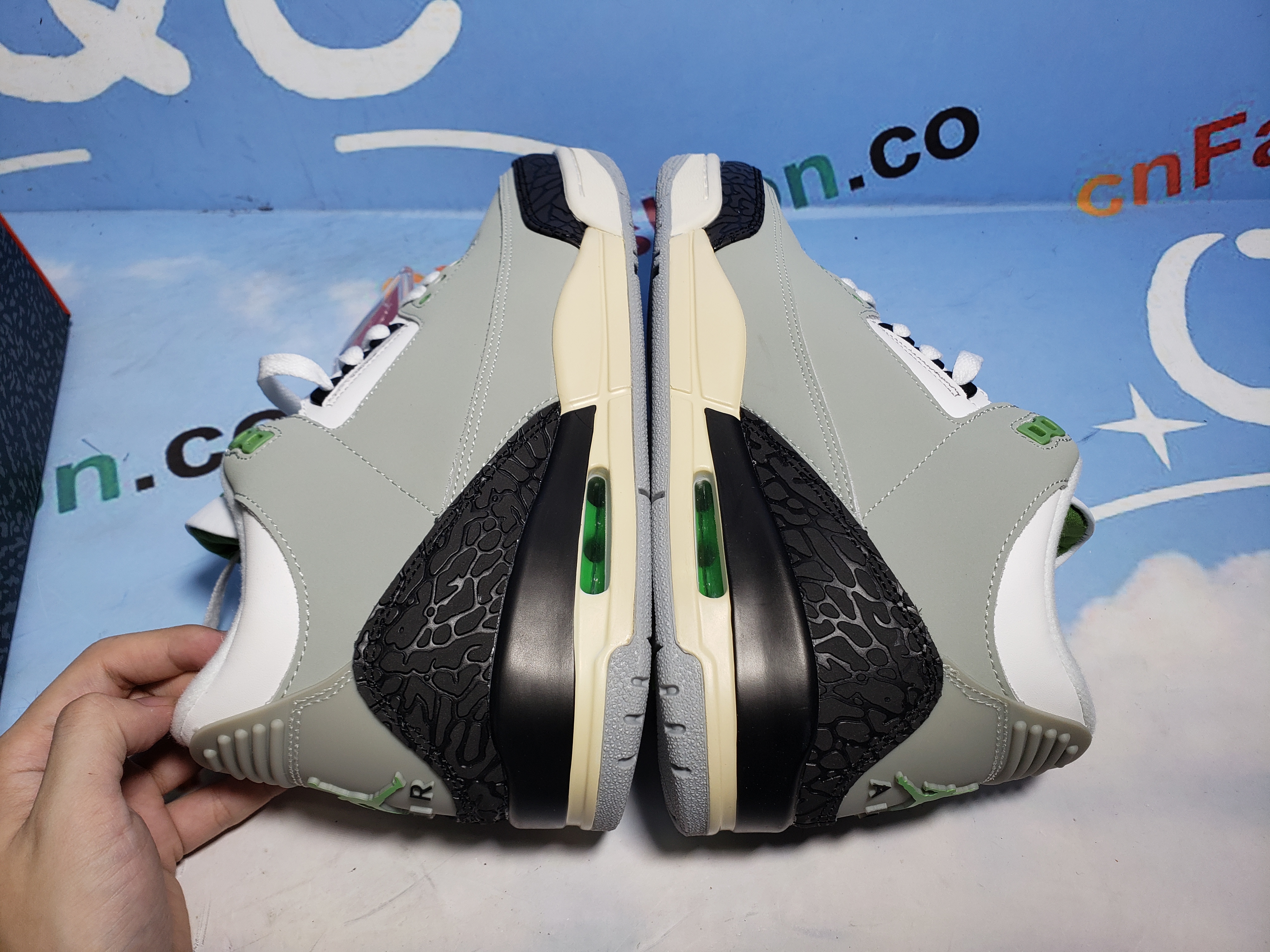 OG Jordan 3 Retro Chlorophyll 136064-006