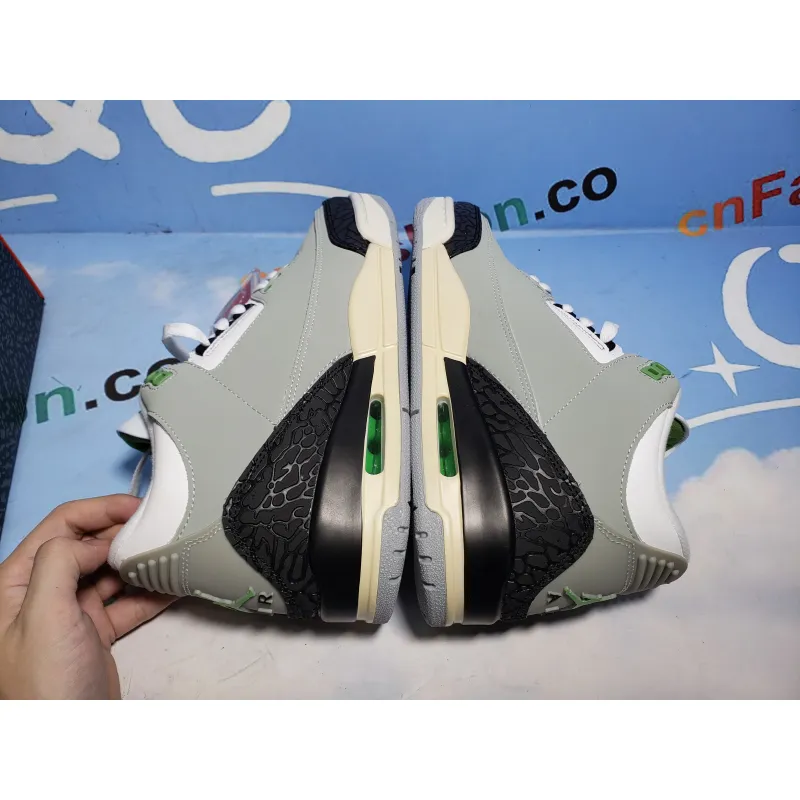 OG Jordan 3 Retro Chlorophyll 136064-006