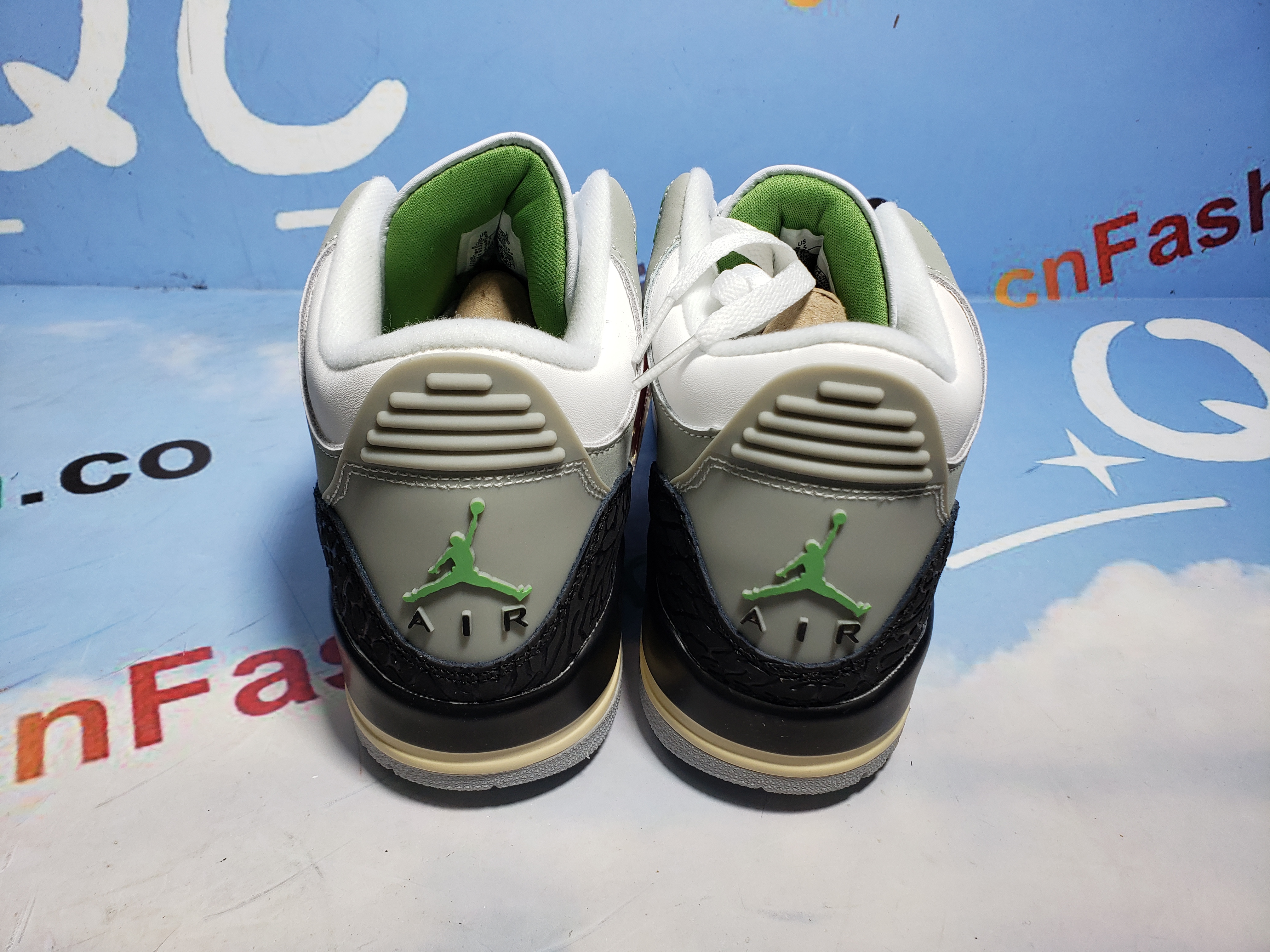 OG Jordan 3 Retro Chlorophyll 136064-006