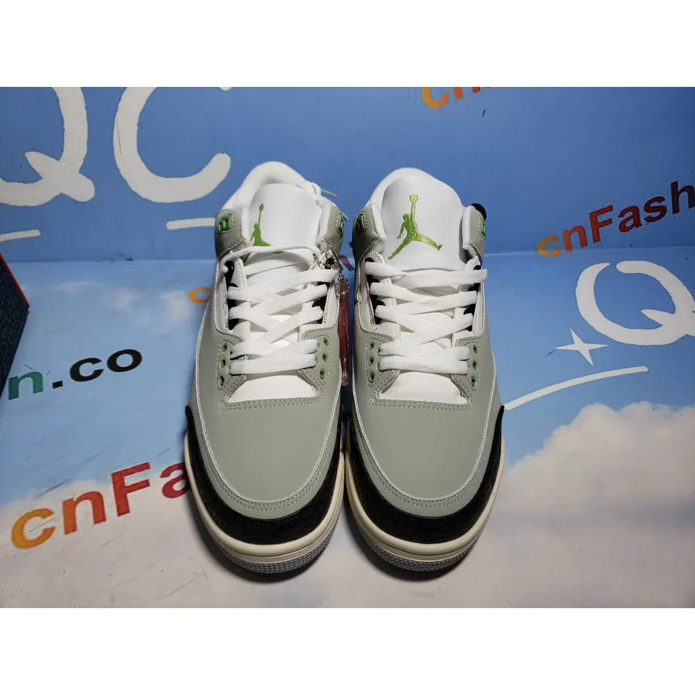 OG Jordan 3 Retro Chlorophyll 136064-006