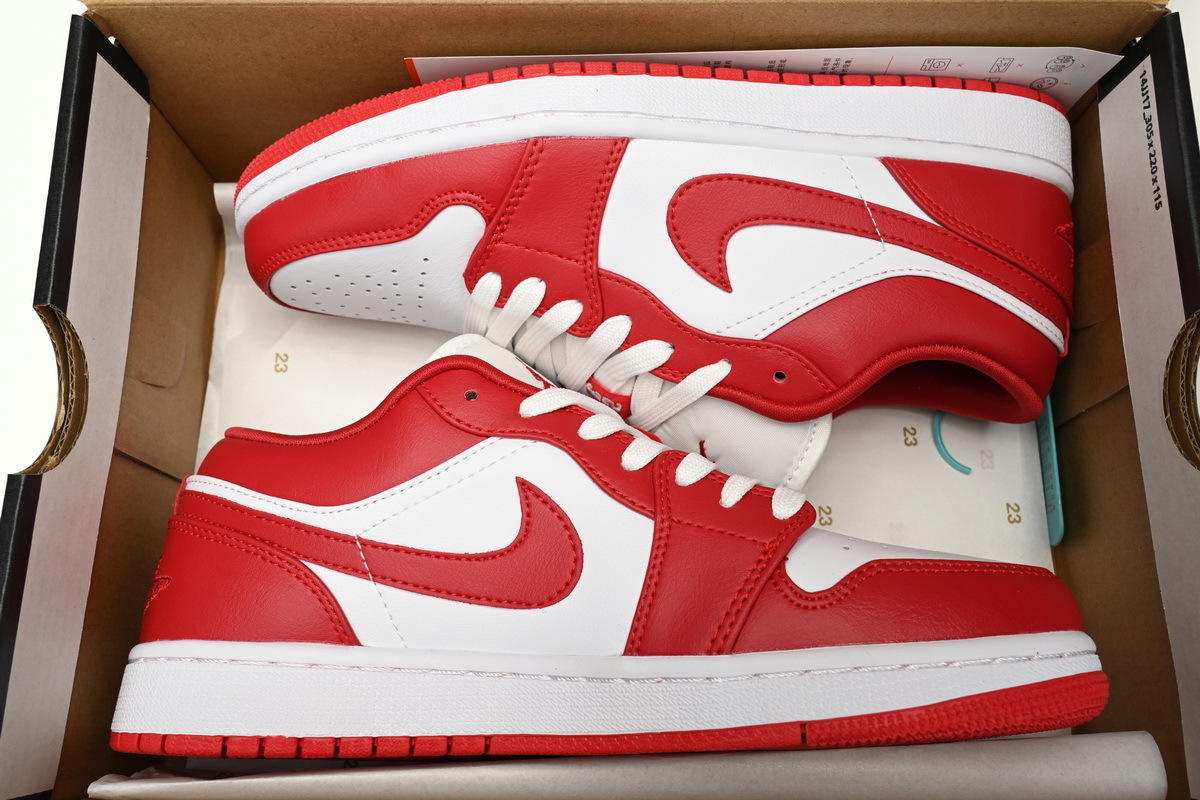 Special Sale Jordan 1 Low Gym Red White 553560-611
