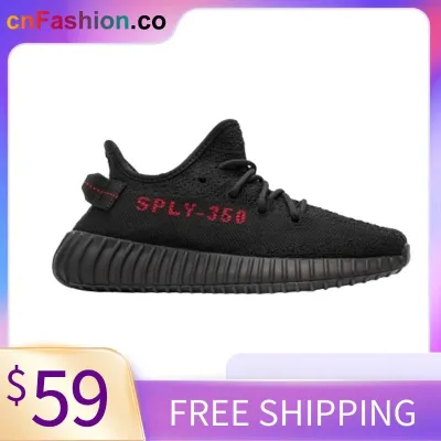 💯FREE SHIPPING | Yeezy Boost 350 V2 Black Red CP9652 01