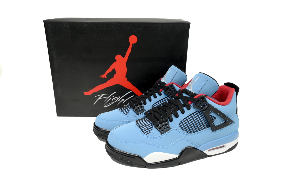 OG Jordan 4 Retro Travis Scott Cactus Jack,  308497-406