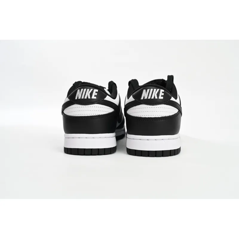 OG Dunk Low Black And White Panda DD1391-100 