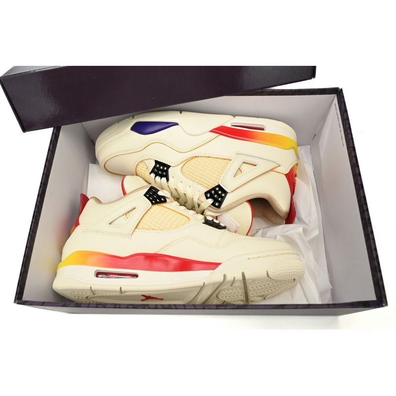 PKGoden J Balvin x Air Jordan 3 White Blue Red FN0344-901 