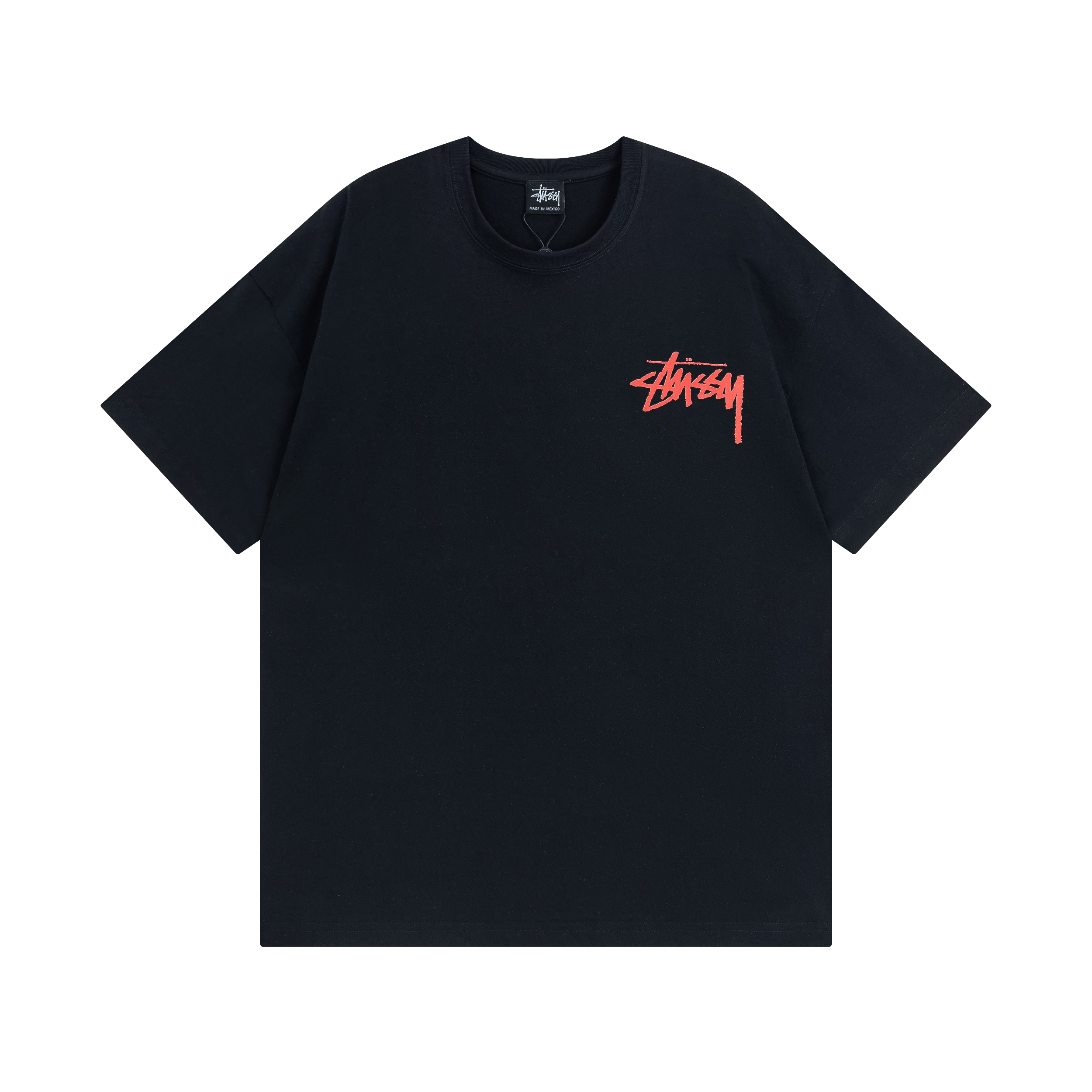 PKGoden Air Jordan 4 Retro Bred and Stussy T-Shirt XB917
