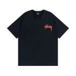 PKGoden Air Jordan 4 Retro Bred and Stussy T-Shirt XB917
