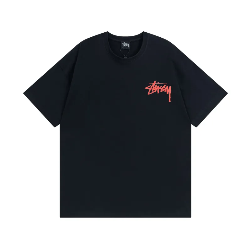 PKGoden Air Jordan 4 Retro Bred and Stussy T-Shirt XB917