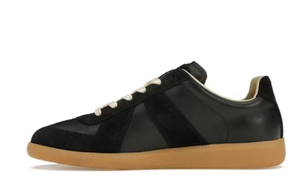 Maison Margiela Replica German Army Trainer Black Gum,S57WS0236P1895H6851