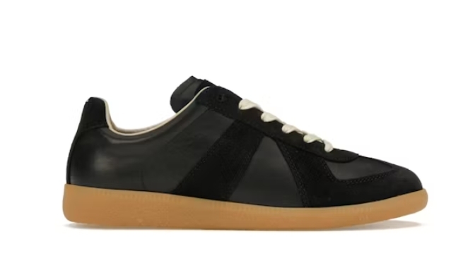 Maison Margiela Replica German Army Trainer Black Gum,S57WS0236P1895H6851