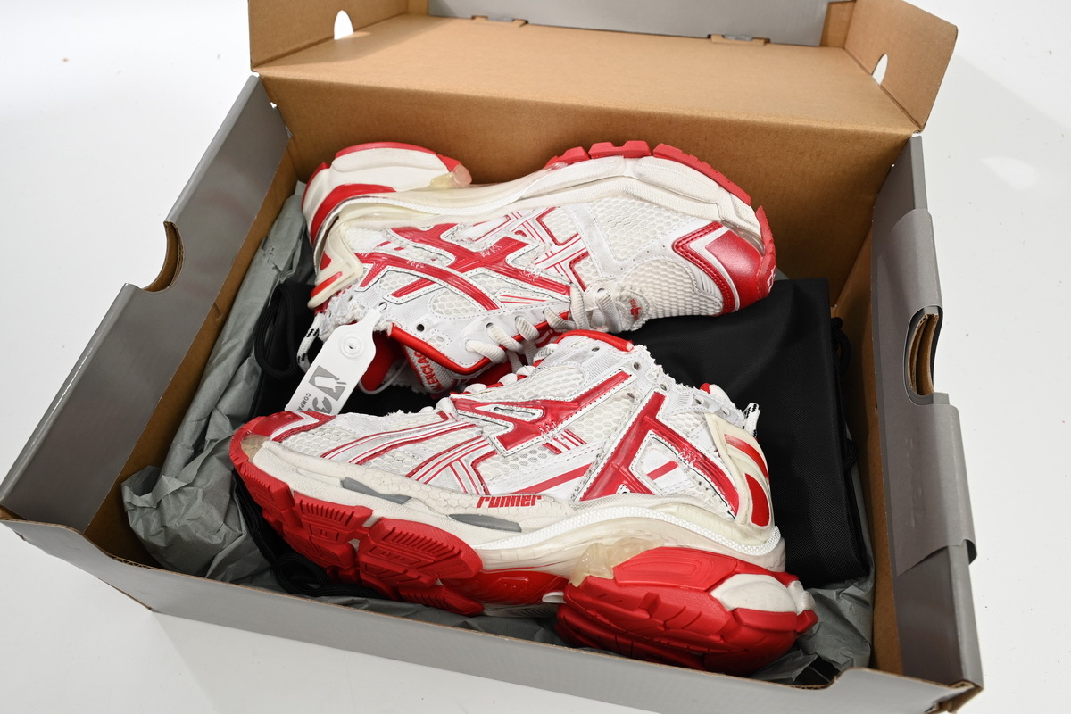 PKGoden Balenciaga 7th Runner Blue White Red 677402 W3RB2 9060