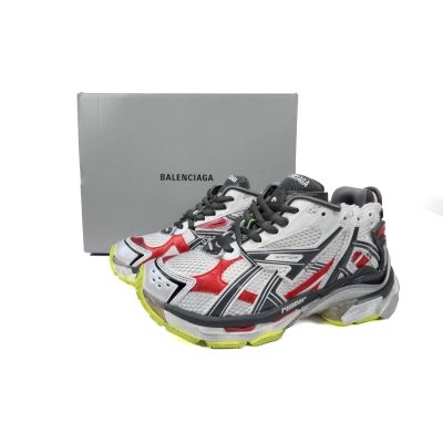 PKGoden Balenciaga 7th Runner White Black and Red 677402 W3RB2 9167 02
