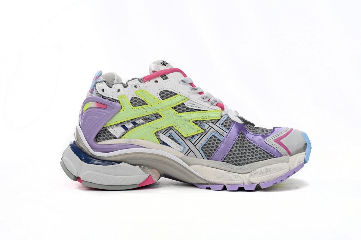 PKGoden Balenciaga 7th Runner White Yellow Purple 677402 W3RH5 0308