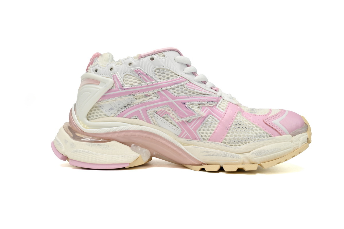 PKGoden Balenciaga 7th Runner White Pink 677403W3RB39059