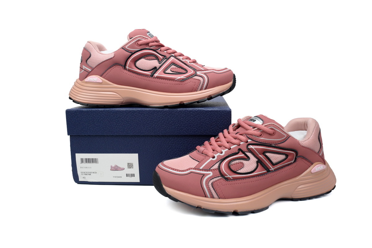 PKGoden Dior B30 Light Grey Sneakers Pink