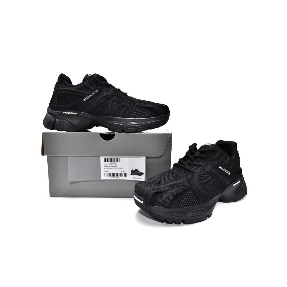 PKGoden Balenciaga 8th Phantom Sneaker Black 679339 W2E92 1000