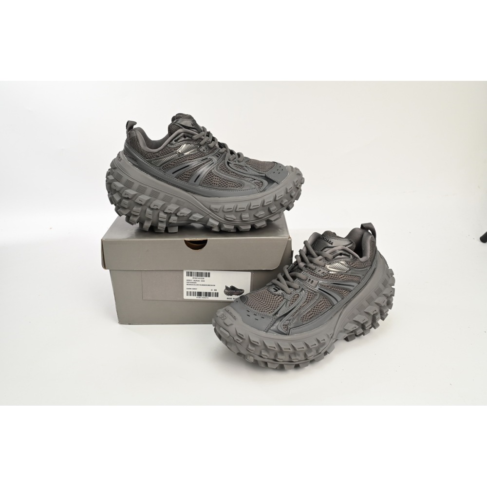PKGoden Balenciaga Defender Black Gray 685611 W2RA6 3000