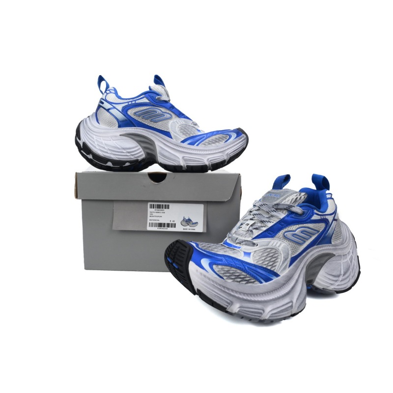 PKGoden Balenciaga 12th White Silver Blue 784342 W2MV2 6326