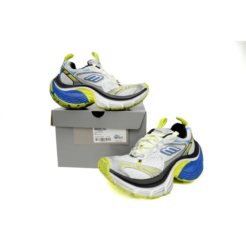 PKGoden Balenciaga 12th White Gray Black White Blue Fluorescent Green 784342 W2MV2 7019