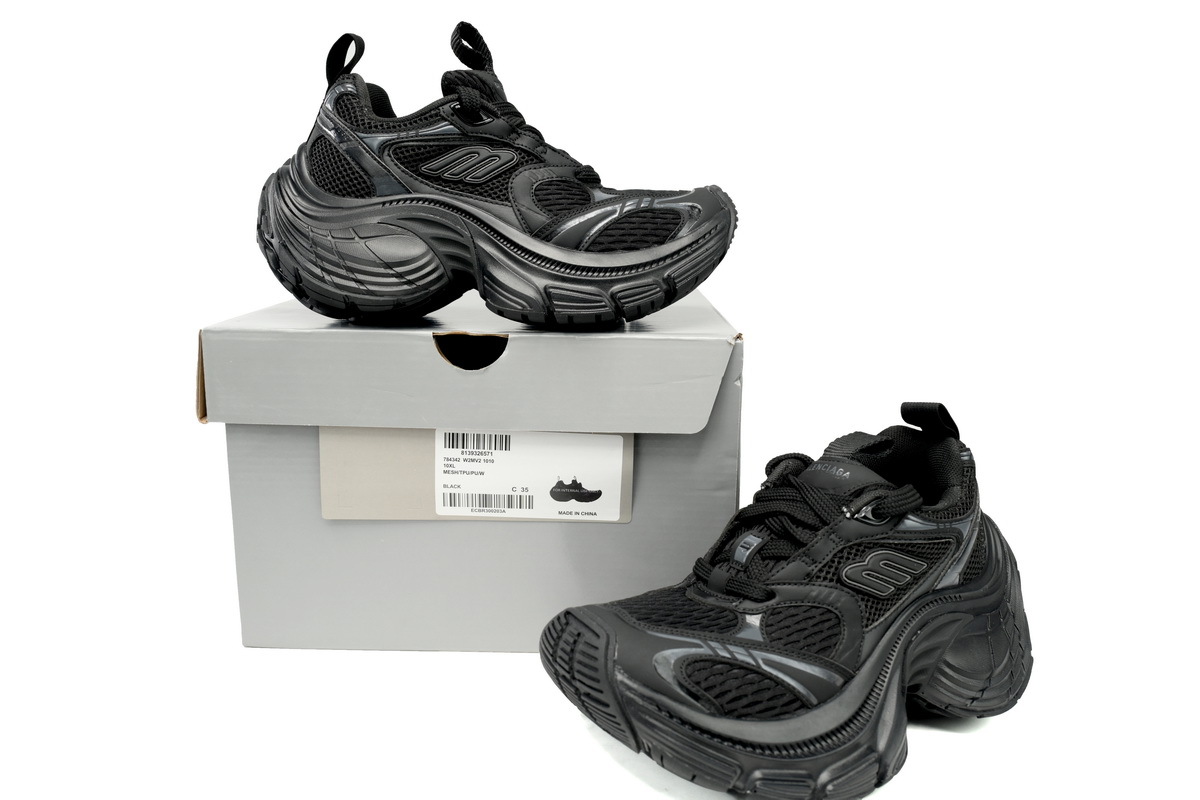 PKGoden Balenciaga 12th White and Black Black 784342 W2MV2 1010