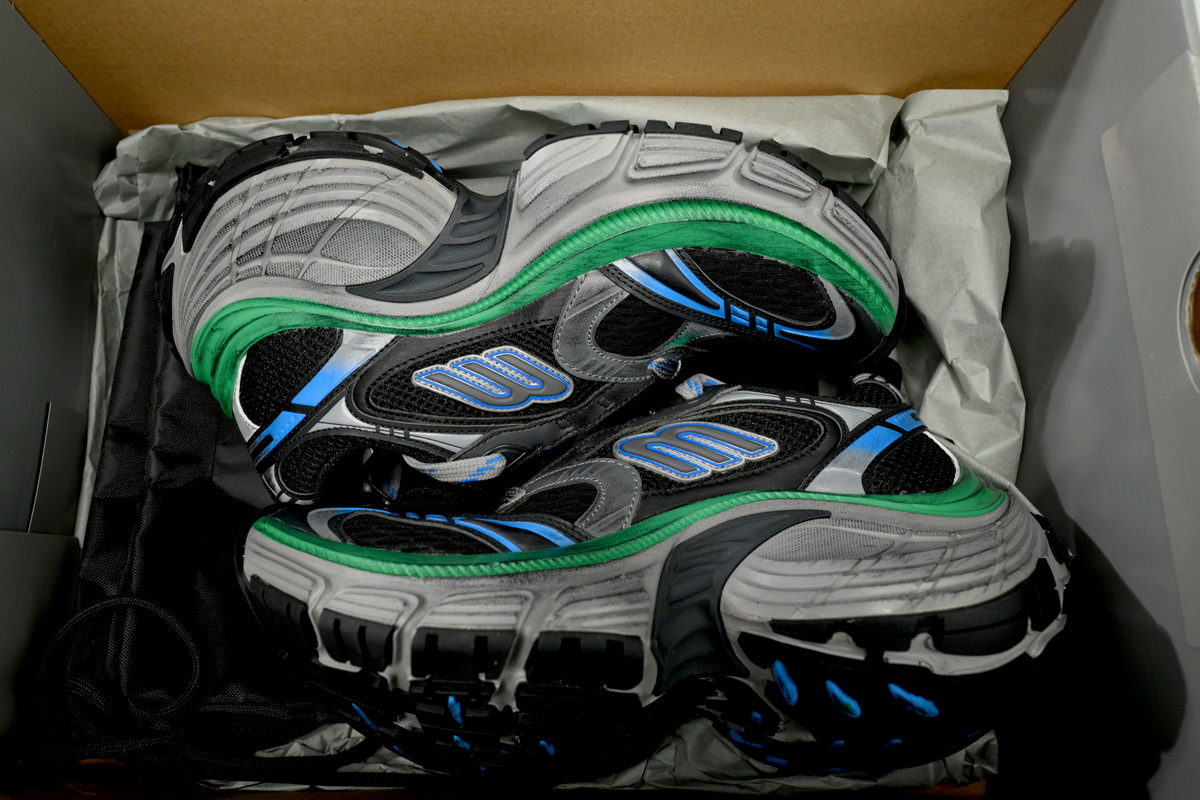 PKGoden Balenciaga 12th Black Blue Green 784342 W2MV2 1143