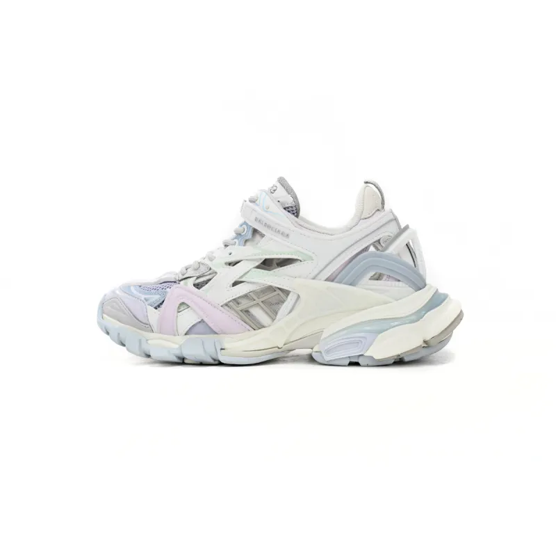PKGoden Balenciaga 4th Track 2 Sneaker Military Black Pale White Purple 568615 W2GN3 9045